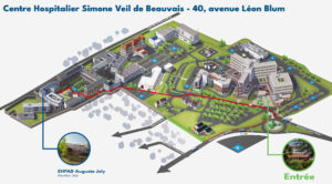 Plan d'accès -EHPAD Auguste Joly