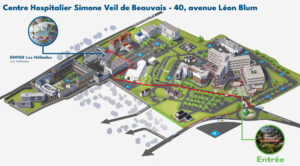 Plan d'accès - EHPAD Les Héliades