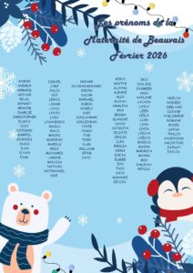 Prénoms février 2026