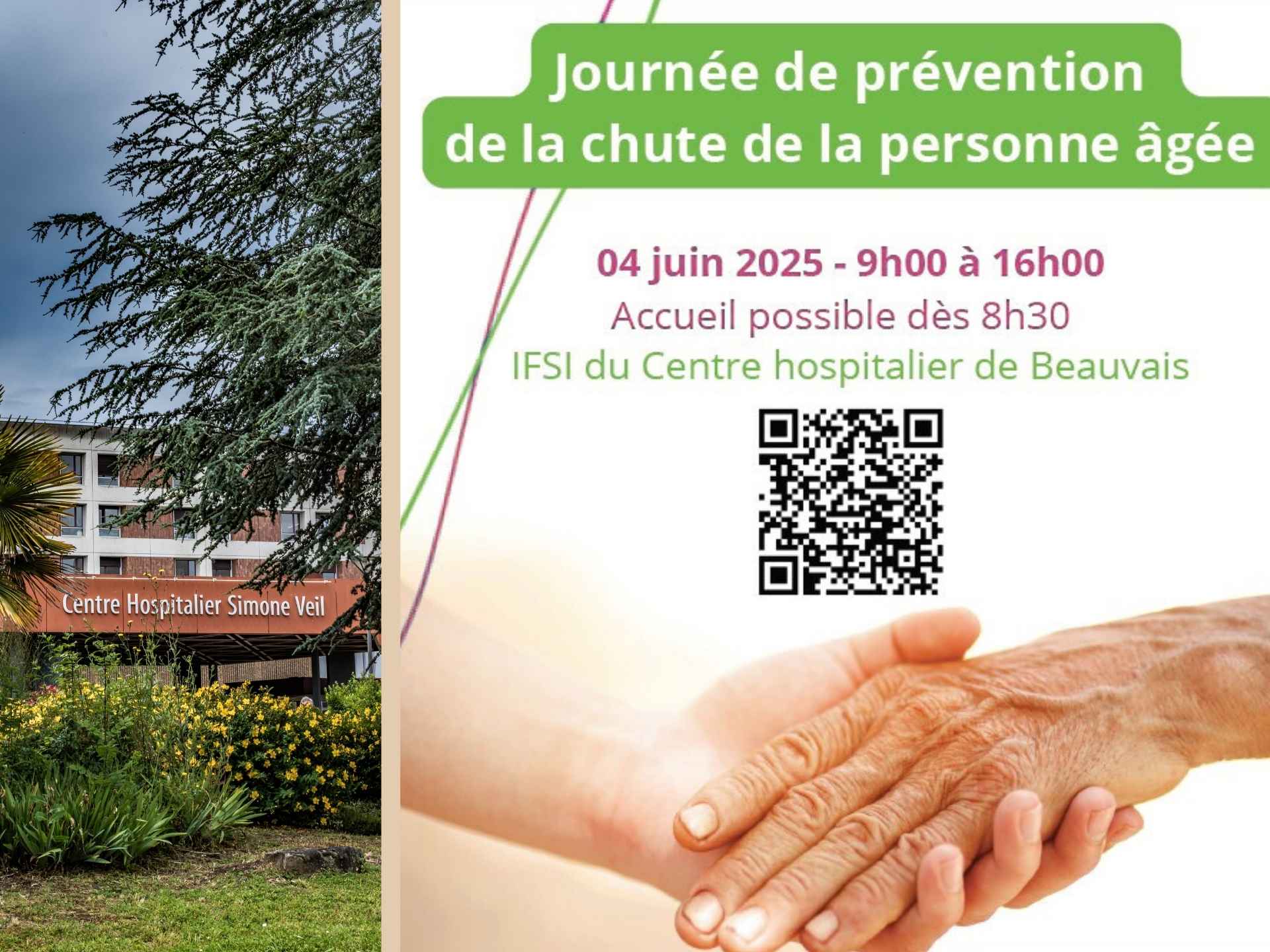 affiche journée chute