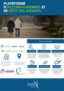 Affiche 2 - Plateforme d'Accompagnement et de Répit des aidants
