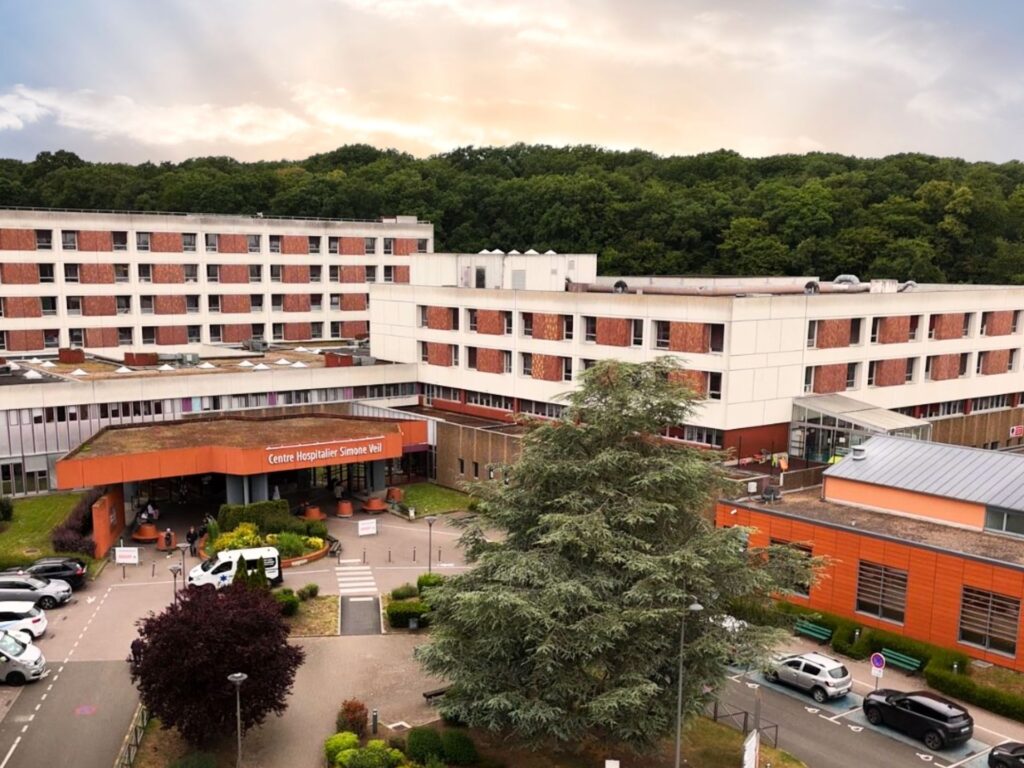 CHB vue du ciel hopital